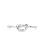 Load image into Gallery viewer, Sterling Silver Love Knot Ring
