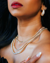 Load image into Gallery viewer, Trishna Noor Drop Tennis Necklace
