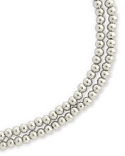 Load image into Gallery viewer, Sterling Silver Beaded Stretch Bracelet Sets
