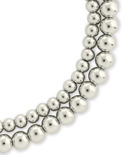 Load image into Gallery viewer, Sterling Silver Beaded Stretch Bracelet Sets
