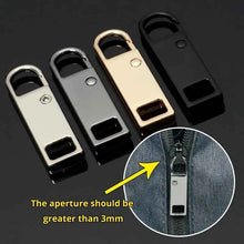 Load image into Gallery viewer, 4pcs/8pcs Detachable Zipper Pull, Multi Color Replacement Zipper Accs For Jeans &amp; Backpack, Sewing Tools
