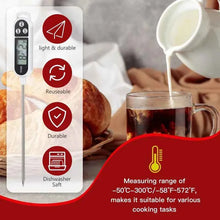 Load image into Gallery viewer, Food Thermometer Probe Type Electronic Kitchen Digital Thermometer for Meat Milk Cooking Food BBQ TP300 Temperature Gauge Tool

