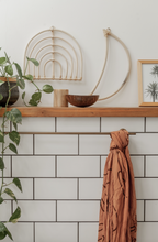Load image into Gallery viewer, Rainbow Rattan Wall Decor
