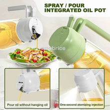 Load image into Gallery viewer, 2in1 Kitchen Spray Oil Dispenser Oil Sprayer Polisher Or Only Brush Spray for Air Fryer Salad Grilling Roasting Cooking Kitchen
