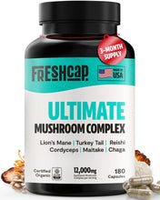 Load image into Gallery viewer, Organic Mushroom Complex Supplement Capsules - DON GREAT
