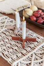 Load image into Gallery viewer, Minimal Leather Candle Holder Set of 2
