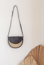 Load image into Gallery viewer, Raja Leather and Cane Crossbody
