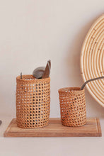 Load image into Gallery viewer, Rattan Pencil Holder
