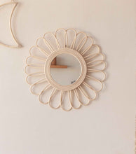 Load image into Gallery viewer, Bloom Rattan Mirror
