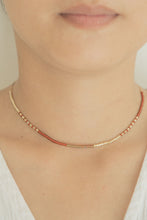Load image into Gallery viewer, Golden Beaded Necklace
