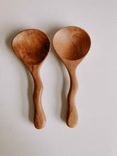 Load image into Gallery viewer, Teak Serving Spoon Set

