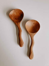 Load image into Gallery viewer, Teak Serving Spoon Set
