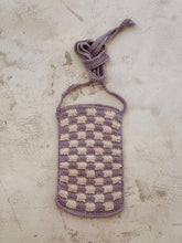 Load image into Gallery viewer, Checkered Crochet Phone Sling Bag
