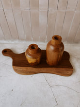 Load image into Gallery viewer, Teak Flower Vases
