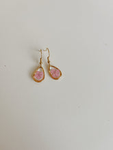Load image into Gallery viewer, Wildflower Gold Dangle Earrings
