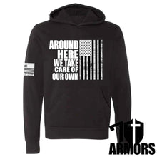 Load image into Gallery viewer, AROUND HERE HOODIE
