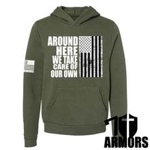 Load image into Gallery viewer, AROUND HERE HOODIE
