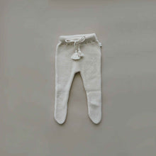 Load image into Gallery viewer, Knit Footed Pant | Natural
