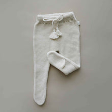 Load image into Gallery viewer, Knit Footed Pant | Natural
