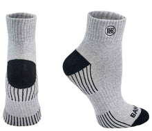 Load image into Gallery viewer, Premium Bamboo Rayon Quarter High Crew Socks
