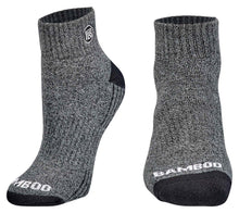 Load image into Gallery viewer, Premium Bamboo Rayon Quarter High Crew Socks
