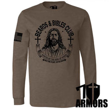 Load image into Gallery viewer, BEARDS AND BIBLES CLUB LONG SLEEVE
