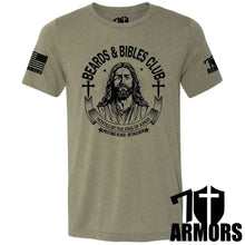 Load image into Gallery viewer, BEARDS AND BIBLES CLUB T-SHIRT

