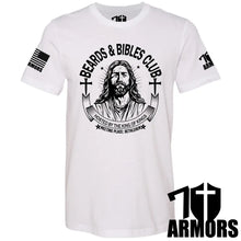 Load image into Gallery viewer, BEARDS AND BIBLES CLUB T-SHIRT
