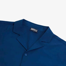 Load image into Gallery viewer, Men’s Short Sleeve Tailored Fit Button-Down Shirt – Blue Sapphire
