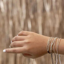 Load image into Gallery viewer, Terra Layered Bracelets in Silver
