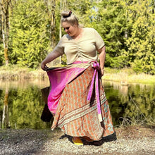 Load image into Gallery viewer, The Original Sari Wrap Skirt
