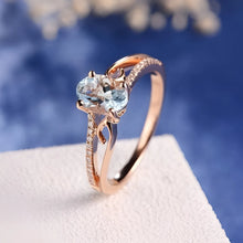 Load image into Gallery viewer, Crystal Decorated Wedding Ring
