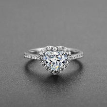 Load image into Gallery viewer, Crystal Decorated Wedding Ring
