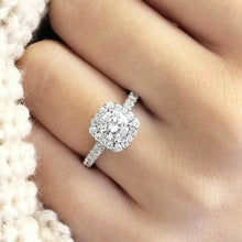 Load image into Gallery viewer, Crystal Decorated Wedding Ring
