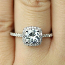 Load image into Gallery viewer, Crystal Decorated Wedding Ring
