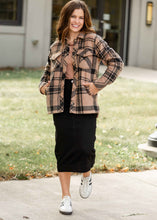Load image into Gallery viewer, Erica Cotton Twill Midi Skirt - FINAL SALE
