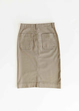Load image into Gallery viewer, Erica Cotton Twill Midi Skirt - FINAL SALE
