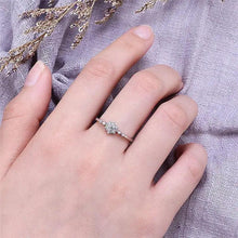 Load image into Gallery viewer, Fashion Luxury 925 Sterling Silver Snowflake Ring  - 2021 Trending Fashion Jewelry for women Wedding Band Ring Promise Love Engagement Rings
