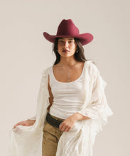 Load image into Gallery viewer, Teddy Cattleman Cowboy Hat - DON GREAT
