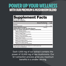 Load image into Gallery viewer, Organic Mushroom Complex Supplement Capsules - DON GREAT
