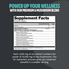 Load image into Gallery viewer, Organic Mushroom Complex Supplement Capsules - DON GREAT
