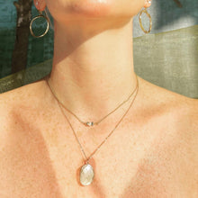 Load image into Gallery viewer, Hand Hammered Hoop earrings

