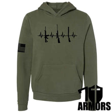 Load image into Gallery viewer, HEARTBEAT OF LIBERTY HOODIE
