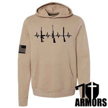 Load image into Gallery viewer, HEARTBEAT OF LIBERTY HOODIE
