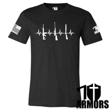 Load image into Gallery viewer, HEARTBEAT OF LIBERTY T-SHIRT
