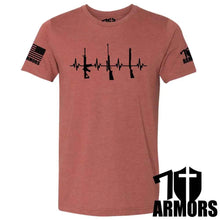 Load image into Gallery viewer, HEARTBEAT OF LIBERTY T-SHIRT
