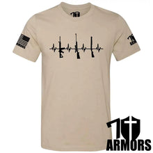Load image into Gallery viewer, HEARTBEAT OF LIBERTY T-SHIRT
