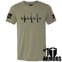 Load image into Gallery viewer, HEARTBEAT OF LIBERTY T-SHIRT
