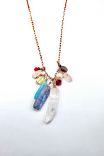 Load image into Gallery viewer, Pregnancy Stones &amp; Crystals Long Necklace

