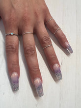 Load image into Gallery viewer, Hammered Stacking ring: 14k Gold Fill or Sterling silver
